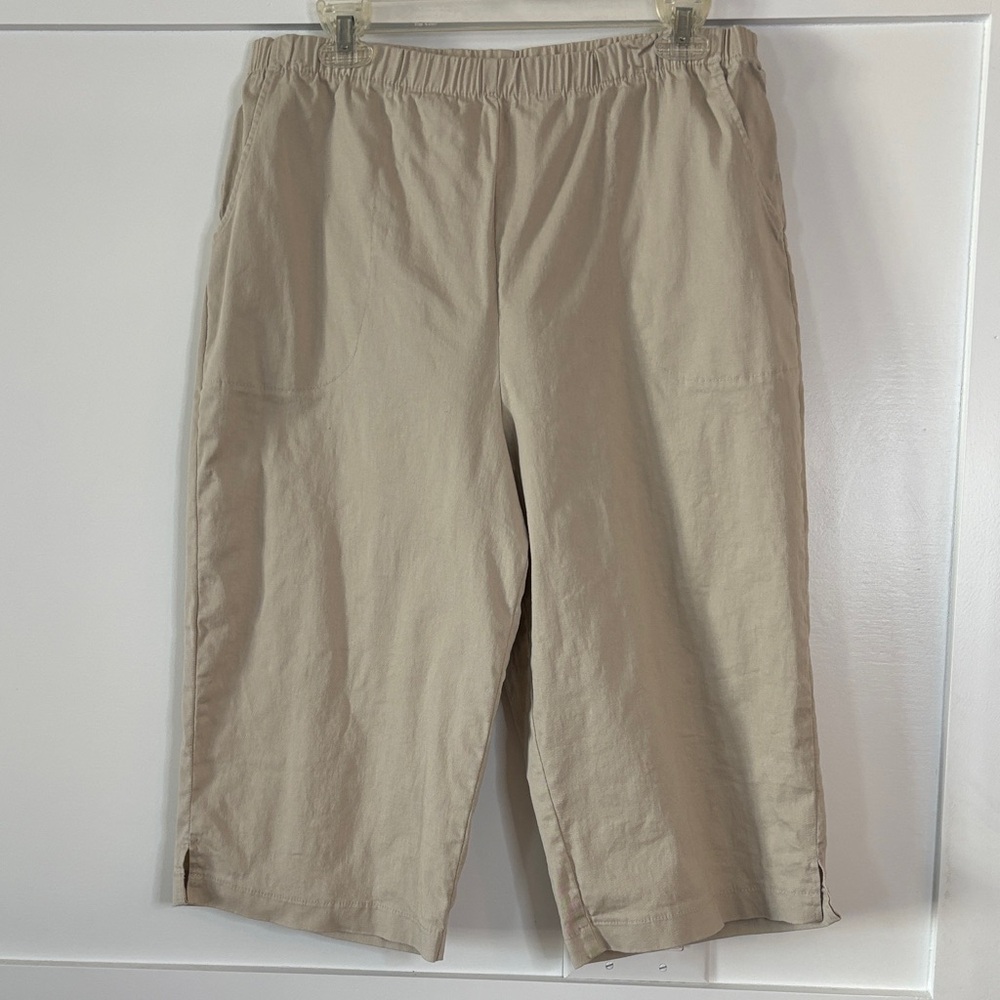 Denim & Company Beige Pants